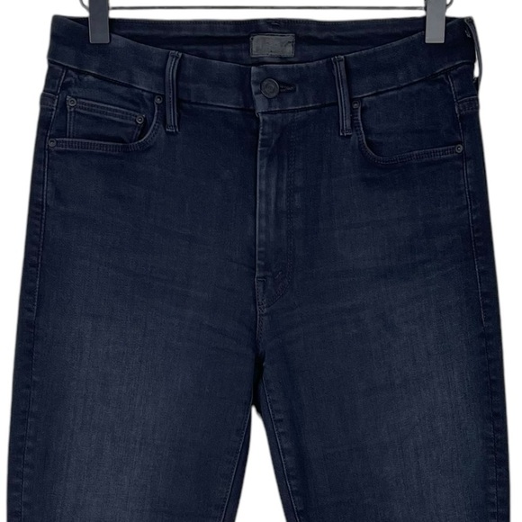 Mother High Waisted Looker Ankle Fray Womens 28 Skinny Raw Hem Stretch Revolve - Picture 3 of 10